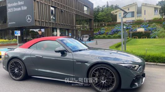 메르세데스-벤츠 AMG SL 43 외관[사진=김지영 기자]