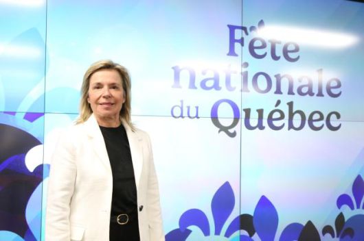 Quebec Minister of International Relations and La Francophonie Martine Biron poses for a photograph during an interview discussing trade ties, innovation, and cultural diplomacy between Quebec and South Korea on June 27. AJP Park Sae-jin