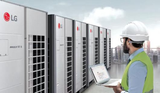 LG Electronics' heating, ventilation, and air conditioning (HVAC) system. Courtesy of LG Electronics