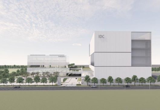 부산 강서구 에코델타시티(EDC)그린데이터센터집적단지 입주 예정 기업의 데이터센터 조감도 [사진=부산시]