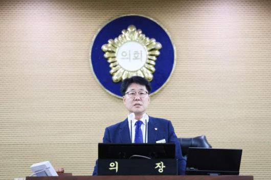 제313회 임시회 개회( )[사진=청양군의회]