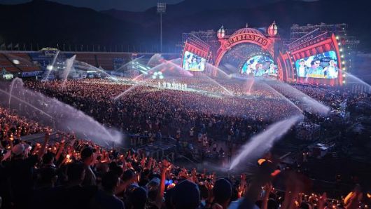 지난해 싸이 흠뻑쇼. [사진=속초시시설관리공단]