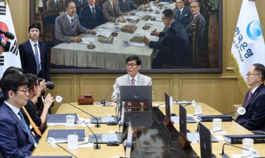 이창용 한국은행 총재 금융통화위원회. [사진=사진공동취재단]