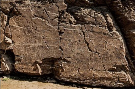 울주 대곡리 반구대 암각화 [사진=국가유산청]