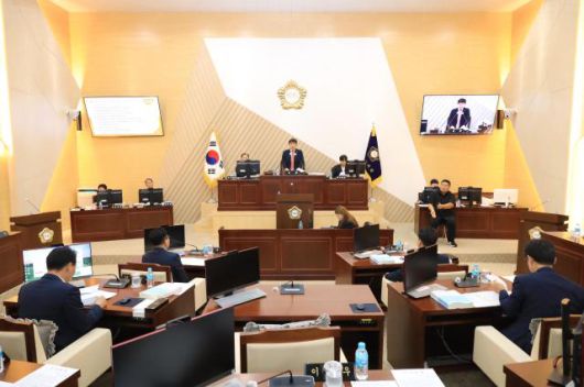 삼척시의회 제264회 임시회. [사진=삼척시의회]