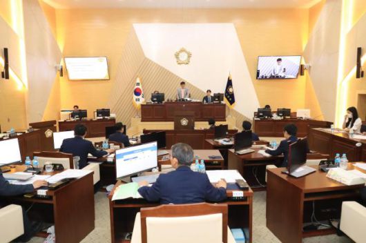 삼척시의회 제264회 임시회 제6차 본회의. [사진=삼척시의회]