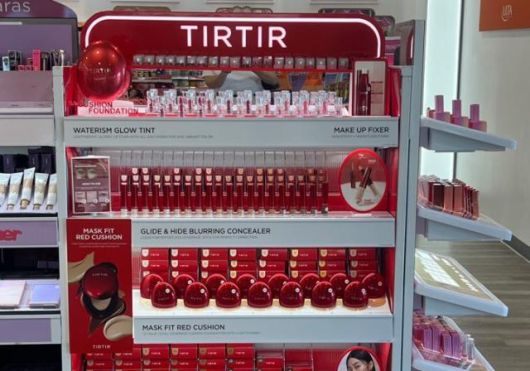 티르티르의 미국 얼타 뷰티 매대 모습 [사진=티르티르]