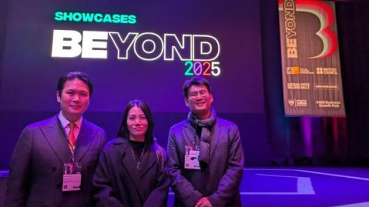 BEYOND 컨퍼런스에 참가한 한국대표단 좌측부터 이태준, 임효주, 신재민 [사진=주한영국문화원]