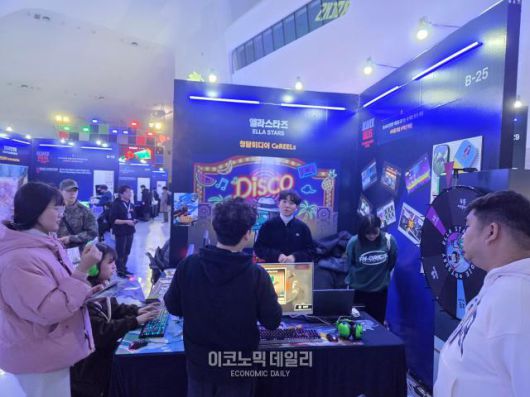 5일 서울 동대문디지털프라자(DDP)에서 열린 인디게임 페스티벌 ‘비버롹스 2025’ 행사장 전경. [사진=선재관 기자]