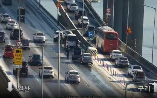[사진=서울도시고속도로 교통정보 CCTV 캡처]