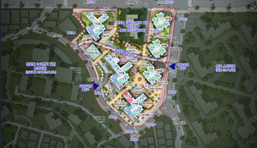 상도 배치도. [사진=서울시]