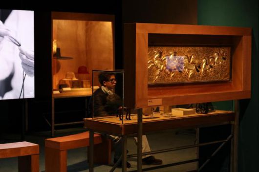 Visitors view exhibits at a special exhibition marking the Year of the Red Horse, The Famous Feast of the Horse, at the National Folk Museum of Korea in Jongno-gu, Seoul, on Jan. 5. 2026. AJP Yoo Na-hyun