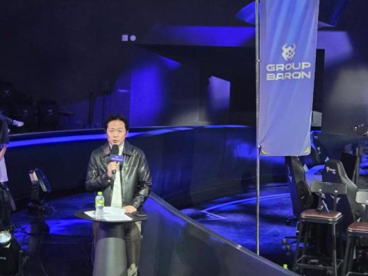 LCK컵 미디어데이에서 이정훈 LCK 사무총장이 인사말을 전하고 있다. [사진=류청빛 기자]