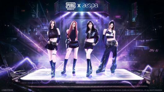 크래프톤 '배틀그라운드 모바일' 에스파 업데이트 포스터. [사진=크래프톤]