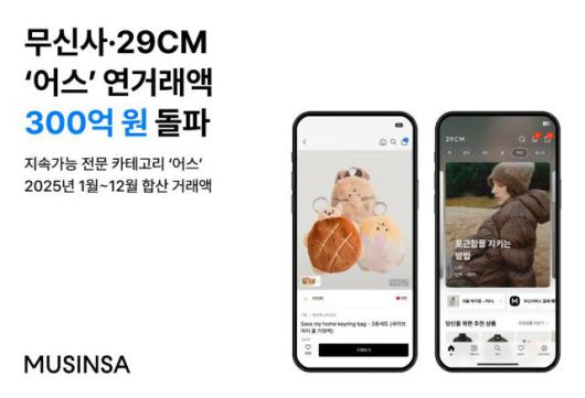 무신사, 29CM 지속가능 카테고리 거래액 연간 거래액 300억 돌파 [사진=무신사]