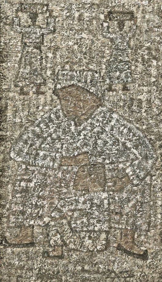 박수근, '모자와 두 여인' [사진=서울옥션]