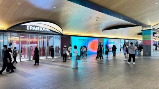 아이파크몰 도파민 스테이션 출입구 전경 [사진=HDC아이파크몰]