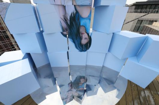 Photos of Jennie are displayed at Jennie's exhibition held at USQUARE in Jongno, Seoul, on Jan. 23, 2026. AJP Han Jun-gu