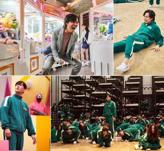 19일 넷플릭스는 이정재 박해수 주연 넷플릭스 오리지널 시리즈 '오징어 게임'의 캐릭터 스틸 컷을 공개했다. /넷플릭스 제공