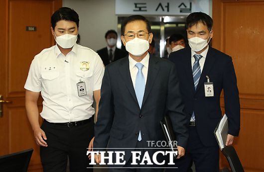 4.15 총선 무효소송 검증기일에 참석하는 조재연 대법관.