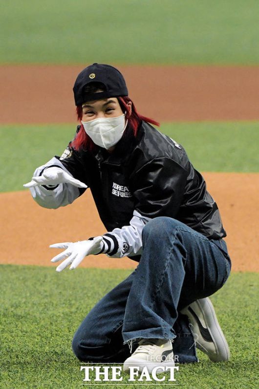 포수의 모습도 살짝!