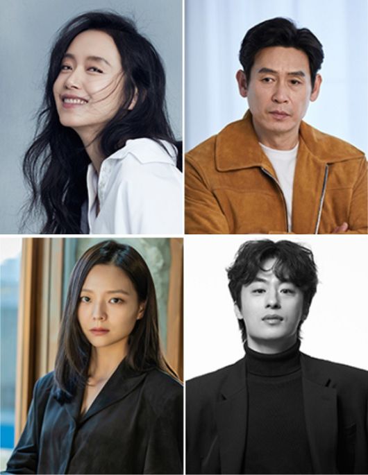 넷플릭스는 전도연 설경구 구교환 이솜(왼쪽 위부터 시계방향으로)이 출연하는 영화 '길복순'의 제작을 확정했다. /매니지먼트 숲, 씨제스엔터테인먼트, 나무엑터스, 아티스트컴퍼니 제공