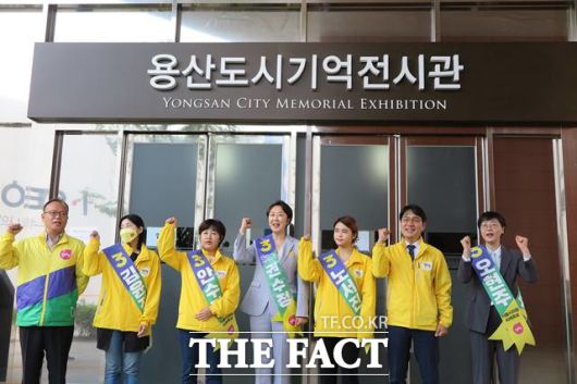 권수정 정의당 서울시장 후보가 공식 선거운동 첫날부터 오세훈 국민의힘 후보에게 날을 세웠다. /권 후보 캠프 제공