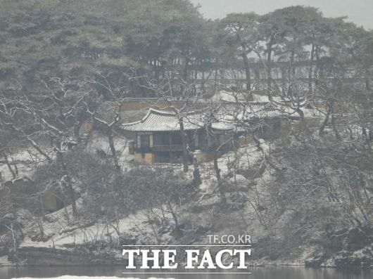 하회 겸암정사는 겸암 류운룡이 학문 정진과 제자 양성을 위해서 지은 정사./안동=오주섭기자