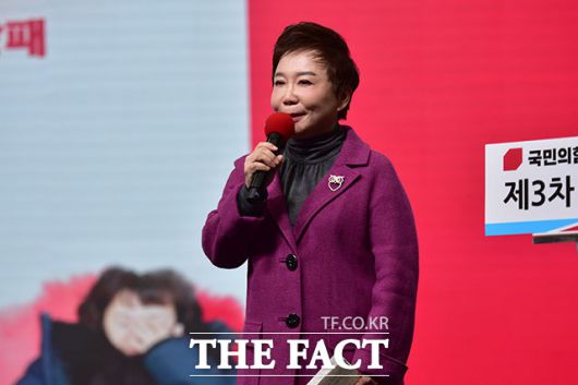 정미경 최고위원 후보.