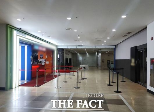 사고가 난 호텔에 키즈카페가 입점해 있다./대구=김채은 기자