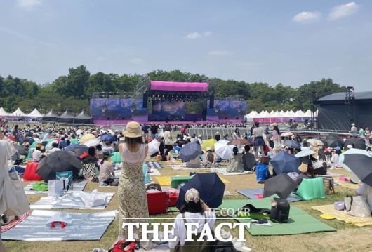 이달 28일까지 서울 송파구 소재 올림픽공원에서 '서울재즈페스티벌 2023'이 열린다. /이중삼 기자