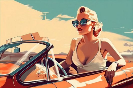 질레트는 스타킹을 신지 않은 '핀업스타일'을 유행시켜 여성들이 다리 제모를 하도록 유도했다. /픽사베이