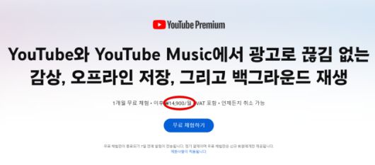 유튜브가 유료 구독형 서비스 '유튜브 프리미엄' 이용 가격을 43% 인상했다. 갑작스럽게 요금이 오르자 더욱 저렴한 구독료를 찾아 국가를 옮기는 이른바 '인터넷 이민'을 결심하는 이용자들이 늘어나고 있다. /유튜브 캡처