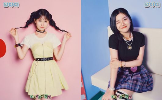 '한일가왕전'에 출연했던 김다현(왼쪽)과 스미다 아이코는 럭키팡팡이라는 그룹을 결성했다. /n.CH엔터테인먼트