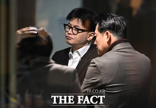 한동훈 국민의힘 대표는 윤 대통령의 대국민 담화에 "대통령의 조기 퇴진은 불가피하다"고 비판했다. /박헌우 기자