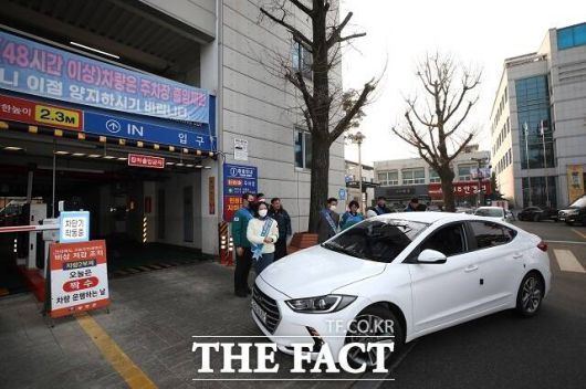 23일 무주군은 관내에서 미세먼지 계절관리제 시행 홍보에 나섰다. /무주군