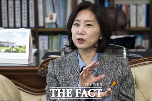 허은아 개혁신당 대표는 가처분이 기각될 것이라고 예상하지 못했다고 말했다. /서예원 기자
