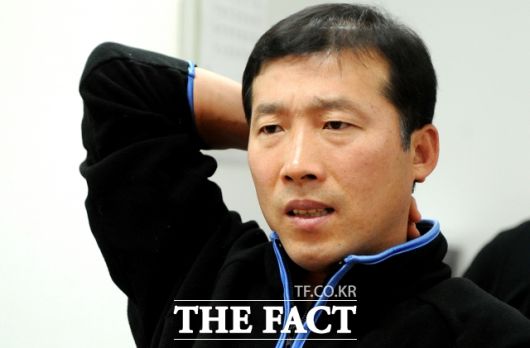 김택수 미래에셋증권 탁구단 총감독. 국가대표선수 바꿔치기 사건 발생 당시 대한탁구협회 전무 겸 경기력향상위원장을 맡고 있었다. / 더팩트 DB