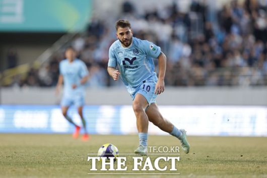 대구의 초반 상승세를 이끌고 있는 라마스./K리그