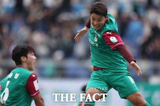 올 시즌 대전으로 이적한 주민규는 개막전 멀티골을 기록하는 등 물오른 득점력을 선보이며 득점 선두에 이름을 올리고 있다./K리그