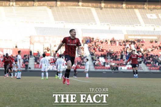 ‘하나은행 K리그2 2025’ 4라운드 MVP를 차지한 부천 갈레고./K리그