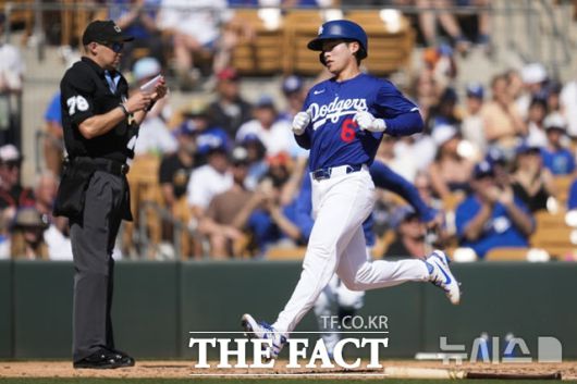 김혜성은 타격에서 조금만 향상되면 곧 메이저리그 콜업을 받을 것으로 보인다. /뉴시스