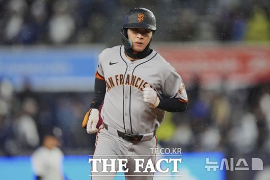 이정후의 타격감은 식을 줄 모른다. 14일(한국시간) 양키스전서 데뷔 첫 한 경기 4타점을 올렸다. /AP.뉴시스