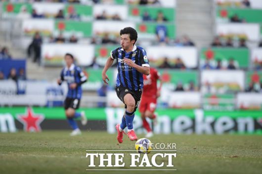 인천의 '원더골 제조기' 이동률./K리그