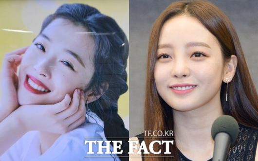 악플로 인한 정신적 스트레스로 고통받아 세상을 떠난 걸그룹 f(x) 출신 설리(왼쪽)와 걸그룹 카라 출신 구하라(오른쪽)도 가족의 울타리 상실 또는 괴리감이란 공통점을 갖고 있다. 사진 위는 고 김새론. /더팩트 DB