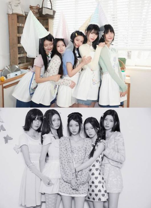 힛지스의 영어 표기 'HITGS'는 힙(Hip), 이노센트(Innocent), 틴에이저(Teenager), 걸스(Girls), 스토리(Story)의 약자로 멤버들이 좋아하는 모든 것들에 대한 이야기를 담았다. /에이치뮤직엔터