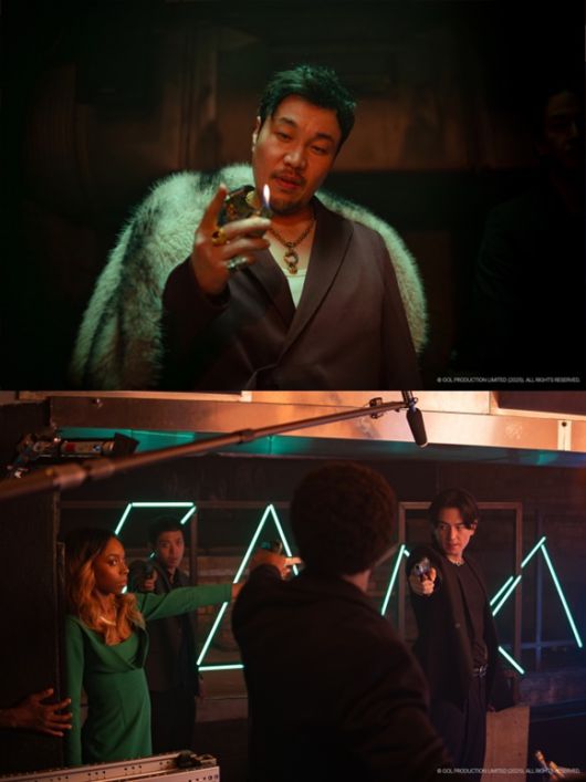 배우 신승환(위)과 임주환이 '갱스 오브 런던' 시즌3에 특별 출연한다. /웨이브