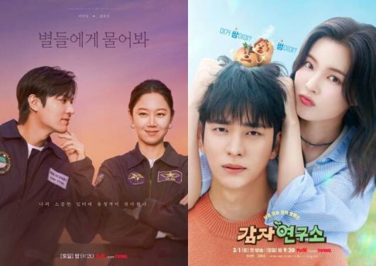 '이혼보험'이 '별들에게 물어봐' '감자연구소'에 이어 1%대 드라마 라인업에 이름을 올렸다. /각 드라마 포스터