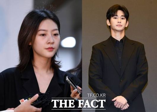 배우 김수현 측과 故 김새론 유족 측이 미성년자 시절 교제 여부를 두고 계속 다투고 있다. /더팩트 DB