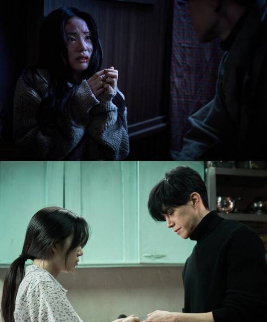 신시아(위쪽)는 이혜영의 어린 시절을 연기하며 과거와 현재를 연결하는 중요한 서사를 완벽하게 그려낸다. /NEW